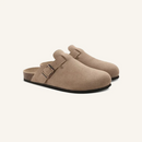 Sandália Clog de Camurça Zinatti