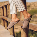 Sandália Clog de Camurça Zinatti