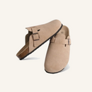 Sandália Clog de Camurça Zinatti