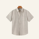 Camisa de Linho Masculina Manga Curta Holmes