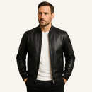 Jaqueta Masculina de Couro Classic Man