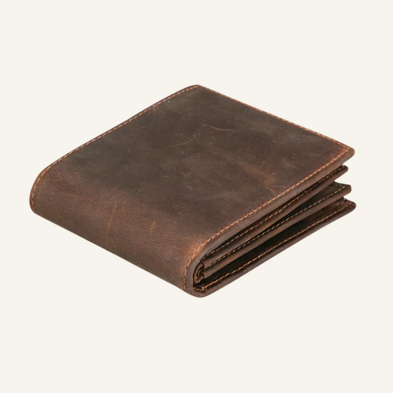 Carteira Masculina de Couro Heritage