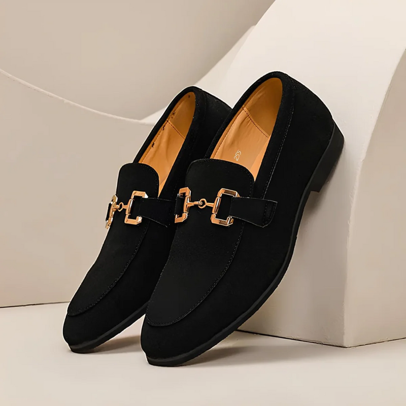 Mocassim Masculino de Camurça Lenor