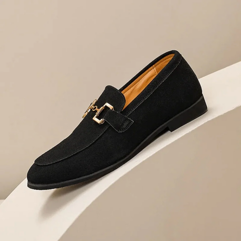 Mocassim Masculino de Camurça Lenor